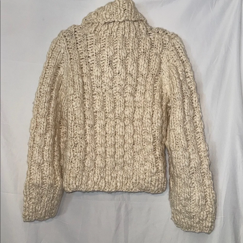 Cloudy Wool Turtleneck Sweater